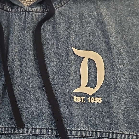 Disneyland Denim Hoodie Spirit Jersey - Picture 3 of 12